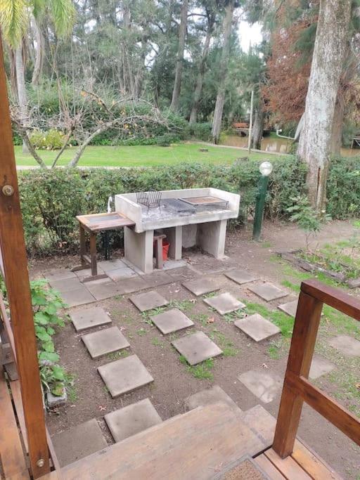 Cabana Il Picchio En El Delta Arroyo Abra Vieja Tigre Exterior foto